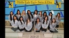 Hobbs Eagles Girls Varsity Swimming Winter 24-25 team photo.