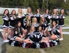 Dover Pirates Co-ed Varsity Cheer Fall 18-19 team photo.