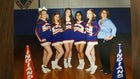 Caddo Hills Indians Co-ed Varsity Cheer Fall 18-19 team photo.