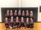 Piggott Mohawks Co-ed Varsity Cheer Fall 18-19 team photo.