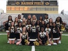 Nettleton Raiders Co-ed Varsity Cheer Fall 18-19 team photo.