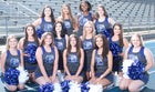 Bald Knob Bulldogs Co-ed Varsity Cheer Fall 18-19 team photo.