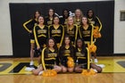 Harmony Grove Hornets Co-ed Varsity Cheer Fall 18-19 team photo.