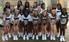 Prescott Curley Wolves Co-ed Varsity Cheer Fall 18-19 team photo.