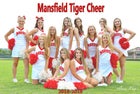 Mansfield Tigers Co-ed Varsity Cheer Fall 18-19 team photo.