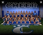 Conway Wampus Cats Co-ed Varsity Cheer Fall 18-19 team photo.