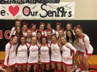 Pocahontas Redskins Co-ed Varsity Cheer Fall 18-19 team photo.