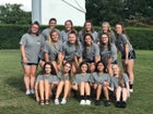 Gentry Pioneers Co-ed Varsity Cheer Fall 18-19 team photo.