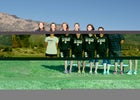 La Cueva Bears Girls Varsity Cross Country Fall 13-14 team photo.