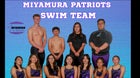 Miyamura Patriots Girls Varsity Swimming Winter 25-26 team photo.