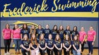Frederick Golden Eagles Girls Varsity Swimming Winter 25-26 team photo.