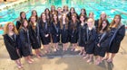 Volcano Vista Hawks Girls Varsity Swimming Winter 25-26 team photo.