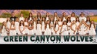 Green Canyon Wolves Girls Varsity Tennis Fall 25-26 team photo.