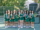 North Moore Mustangs Girls Varsity Tennis Fall 25-26 team photo.