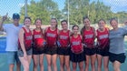 Covenant Classical Warriors Girls Varsity Tennis Fall 25-26 team photo.