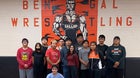 Gallup Bengals Girls Varsity Wrestling Winter 22-23 team photo.