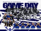Winfield Vikings Boys Varsity Baseball Spring 25-26 team photo.