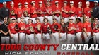 Todd County Central Rebels Boys Varsity Baseball Spring 25-26 team photo.