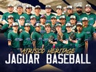 Atrisco Heritage Academy Jaguars Boys Varsity Baseball Spring 25-26 team photo.