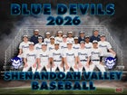 Shenandoah Valley Blue Devils Boys Varsity Baseball Spring 25-26 team photo.