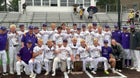 Guerin Catholic Golden Eagles Boys Varsity Baseball Spring 25-26 team photo.