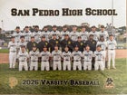 San Pedro Pirates Boys Varsity Baseball Spring 25-26 team photo.