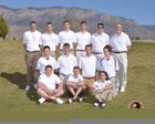 Rio Rancho Rams Boys Varsity Golf Spring 13-14 team photo.