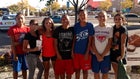 West Mesa Mustangs Girls Varsity Cross Country Fall 16-17 team photo.