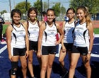 Chaparral Lobos Girls Varsity Cross Country Fall 16-17 team photo.