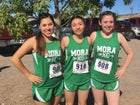 Mora Rangers Girls Varsity Cross Country Fall 16-17 team photo.