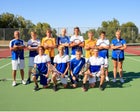 Sheridan Broncs Boys Varsity Tennis Fall 18-19 team photo.
