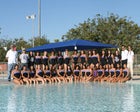 Washington Rams Girls Varsity Swimming Fall 17-18 team photo.