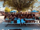 Garces Memorial Rams Girls JV Tennis Fall 18-19 team photo.