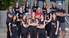 Ferris Saxons Girls Varsity Slow Pitch Softball Fall 25-26 team photo.