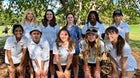 Chapel Hill Tigers Girls Varsity Golf Fall 22-23 team photo.