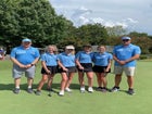 North Stanly Comets Girls Varsity Golf Fall 22-23 team photo.
