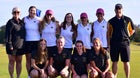 Topsail Pirates Girls Varsity Golf Fall 22-23 team photo.