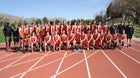 Albuquerque Academy Chargers Boys Varsity Track & Field Spring 21-22 team photo.