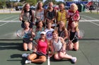 West Carteret Patriots Girls Varsity Tennis Fall 19-20 team photo.