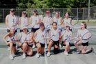 South Point Red Raiders Girls Varsity Tennis Fall 19-20 team photo.