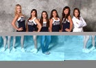 La Cueva Bears Co-ed Freshman Cheer Winter 13-14 team photo.