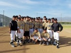 Citrus Valley Blackhawks Boys Varsity Baseball Spring 16-17 team photo.