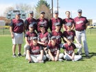 Thorncreek Christian School Crusaders Boys Varsity Baseball Spring 16-17 team photo.