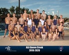 American Leadership Academy Patriots Girls Varsity Swimming Fall 19-20 team photo.