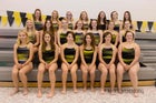 South Bison Girls Varsity Swimming Fall 19-20 team photo.