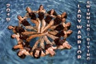 Worland Warriors Girls Varsity Swimming Fall 19-20 team photo.