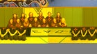 St. Michael's Horsemen Co-ed Varsity Drill Winter 13-14 team photo.