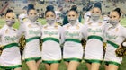 Mayfield Trojans Co-ed Varsity Poms Fall 20-21 team photo.