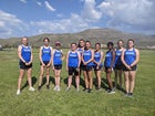 Socorro Warriors Girls Varsity Cross Country Fall 21-22 team photo.