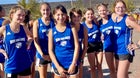 Bosque Bobcats Girls Varsity Cross Country Fall 21-22 team photo.